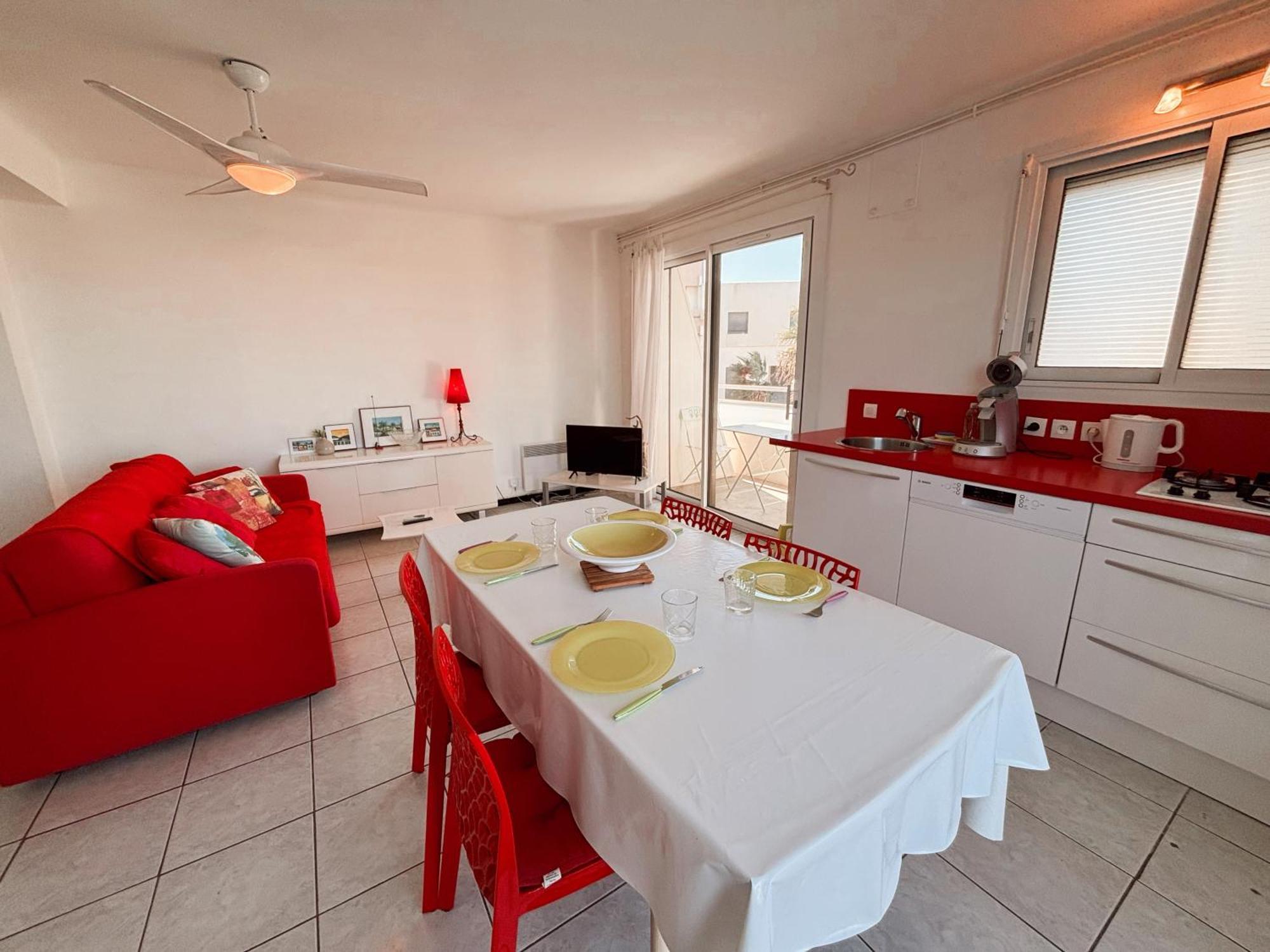 Magnifique Appartement Terrasse -36- Canet-en-Roussillon Esterno foto